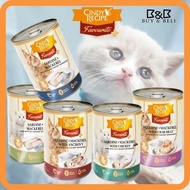 [Live Discount] Cindy‘s Recipe Favourite+ Based in Sardines and Mackerel Cat Wet Food - 400g/ Exp 20