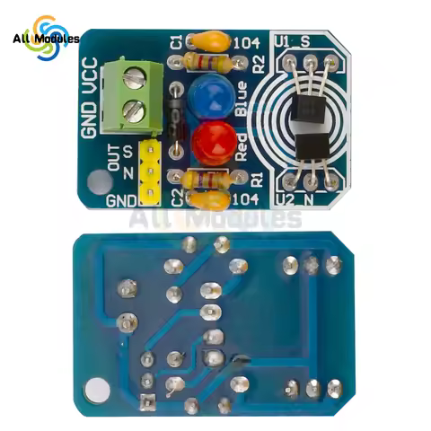 Hall Magnetic Pole Detection North-South Detection Induction Sensor Magnet North-South Pole Discrimi