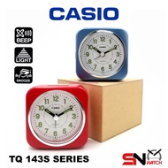 Casio Table Beep Alarm Clock TQ-143S Include Battery Jam loceng Size 78mm X 74mm