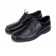 Pierre Cardin รองเท้าผู้ชาย รองเท้าทางการ รองเท้าคัทชู นุ่มสบาย ผลิตจากหนังแท้ สีดำ ไซส์ 40 41 42 43 44 45 46 รุ่น 80TD120