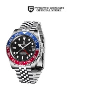 Pagani Design Jam Tangan Lelaki Men's Stainless Steel GMT Automatic Watch(40mm)PD-1662
