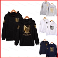 GRE Attack on Titan Cosplay Outerwear Costume Eren Jaeger Mikasa Ackerman Levi Ackerman Coat Hoodie 