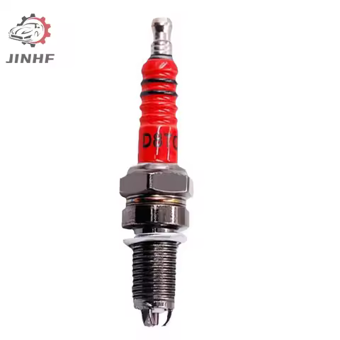 A7TC 3-Electrode Racing Spark Plug - 10mm for GY6 50CC 110CC 125CC 150CC Scooter ATV Dirt Bike Go Ka
