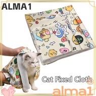 ALA Cat Fixed Fabric, Self-adhesive Multi-functional Pet Fixed Tool,  Cartoon Printed Anti Scratch B