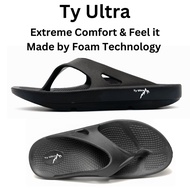 Ty Ultra Unisex Flip Flop Marathon Sandals Sandal Slipper Slippers Arch Support Sport Recovery Casua