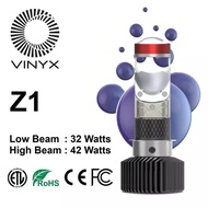 VINYX Z1 LED Headlight H6 H4 H7 Projector Mini Projector Lens Motorcycle Car Lens Headlight Biled