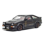 Inno64 1/64 Toyota Sprinter Trueno AE86 BLACK LIMITED Tuned By "TEC-ART'S" Trackerz Fest