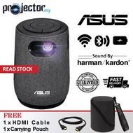 ASUS ZenBeam Latte L1 300 Lumens 720p Mini LED Projector | Wireless | Harman Kardon Bluetooth Speaker | Built-in Battery