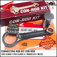 ORIGINAL THAILAND HONDA EX5 CLASS WAVE125 CLASS 1 CONNECTING ROD KIT 06381-KFL-850 EX5 CLASS  W125 C