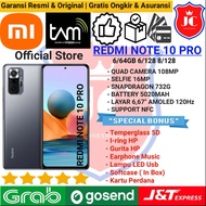 XIAOMI REDMI NOTE 10 PRO RAM 8/128GB 6/128GB 6/64GB GARANSI RESMI TAM - BONUS