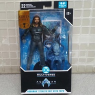 MCFARLANE TOYS DC MULTIVERSE AQUAMAN STEALTH SUIT & TOPO LOST KINGDOM