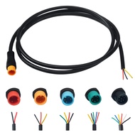 Extension Cable 2Pin/3Pin/4Pin/5Pin/6Pin Waterproof Plug with A Single Connector DIY Ebike Line for 