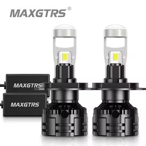 2x H4 Hi/Lo H7 Bi-Led Projector Lens H11 9005 HB3 9006 HB4 Car Headlight Bulb Canbus Lampada 6000K M
