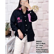 KEMEJA KATUN A4212 Cotton Oversize 4212 jumbo Cotton shirt
