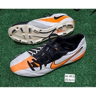 PUTIH Nike t90 White Tick Yellow Soccer Shoes