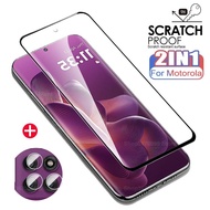 2in1 Lens film For Motorola Edge 60 Fusion 60 Pro 5G Screen Protector Protect Glass Moto Edge60 60Fu