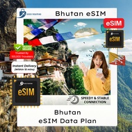 【eSIM】Bhutan eSIM (3GB - 10GB) GOGO ROAMING Travel eSIM