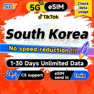 South Korea eSIM Daily 500MB-Ultimate Data South Korea Unlimited Data TK Accessible eSIM South Korea