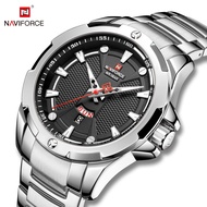 NAVIFORCE watch for mans Original Casual Waterproof Quartz Classic Wrist Watch jam tangan lelaki  9161