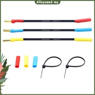 ✥Alloyseed✥【High Quality】 4mm Male To 3.5mm Female Slug Plug Adapter Connector 14AWG RC Car Accessor