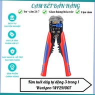 WORKPRO WP 3-in-1 automatic wire stripper291007 - Cutting, stripping, crimping wire 10 - 24 AWG (0,5