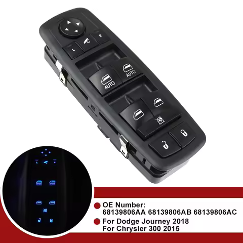 Auto Window Switch For Dodge Journey 2018 Chrysler 300 2015 68139806AA 68139806AB 68139806AC