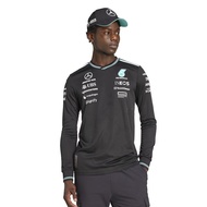Mercedes AMG Petronas 2025 2026 F1 Team Mechanics Jersey - Black