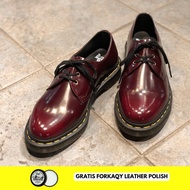 BERKUALITAS DR MARTENS 1461 VEGAN CHERRY RED DOCMART SOLOVAIR REDWINGS