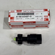 SWITCH STOP LAMP BRAKE SWITCH ISUZU DMAX MUX 4JK1 OEM PN: 8-98140487-0
