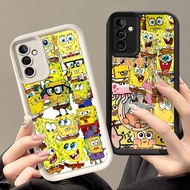 Casing for Samsung S25 Ultra A24 A25 A34 A05S A35 A14 A15 A04s A16 A54 A26 A36 A56 5G Q-65 spongebob