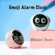 Emoji Alarm Clock Night Light Bedside Lamp Table Digital Alarm Clock Cute Children's Bedside Lamp Ch