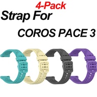 22MM Silicone Watchband Strap For COROS Pace 3 SmartWatch WristBand For COROS Pace3 Strap Bracelet S