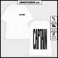 ÁO RHYCAP - Áo thun in tên RYHDER CAPTAIN mặc phong cách trẻ trung | BAJU STORE