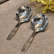 304Stainless Steel Noodle Spoon Large Soup Spoon Rice Scoop Deep Mouth Soup Spoon Household Porridge