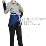 ชุดนินจารุ่นใหญ่สำหรับผู้ชายจาก Anime Naruto Cosplay ชุดนักเรียนชั้นสูงสวมใส่ได้ทั้งปี ชุดนักเรียนชั