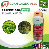 500ML Zaberic 500 Gibberellic Acid 5% Plant Growth Regulator Zagro Guan Chong Agro