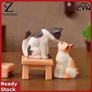 3*2*1cm decorative animal model, cartoon cat, plastic craft decoration, home decor item. HOT