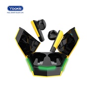 หูฟังไร้สาย YOOKIE GM08 YELLOW GAMING WIRELESS EARPHONE