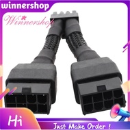 Dual 8Pin to 8Pin Power Cable Graphics Card Power Cord Cable for   K80/M40/P100/V1 GPU 10cm, B