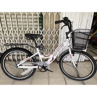 LADIES BIKE 24” / CITY BIKE ADULT / MONGOOSE BASIKAL BASKETS