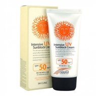 Intensive UV Sunblock Cream 70ml SPF50 + PA +++ 3W CLINIC