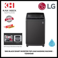 LG T2310VSAB 10KG BLACK SMART INVERTER TOP LOAD WASHING MACHINE - FREE INSTALL AND DISPOSE*