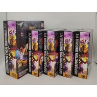 5IN1 BPF ABS Model Transformation G1 Robot Toy Dinoking Volc