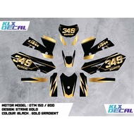 DTM 150 Decal | DTM 150 Strike Gold
