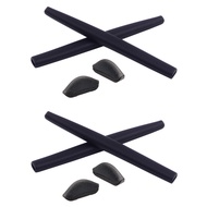 HXHTenD Replacement Rubber Kit Ear Socks Nose Pad Nose Piece for Oakley Badman Asian Fit OO6035 Sunglasses