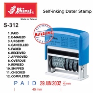 Shiny Stamp S-312 ( Phrase Deter Various Writings S312 Type S 312)