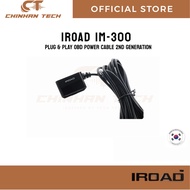 IROAD IM-300 OBD Power Cable 2nd generation dashcam plug and play installation easy installation