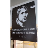KURT COBAIN A3 FRAME WOOD