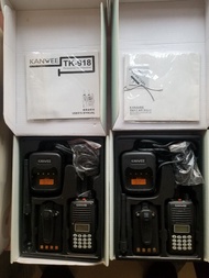 Kanwee TK-918 對講機walkie talkie full set