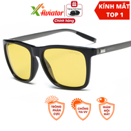 Kính Mát Nam Nữ Mắt Kính Phân Cực Thời Trang Chống Tia UV400 Gọng Kính Vuông Magie A387 Aviator Aoro
